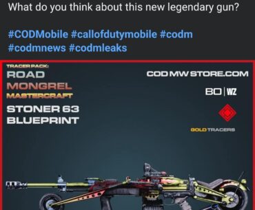 New Secret Cache Legendary.
