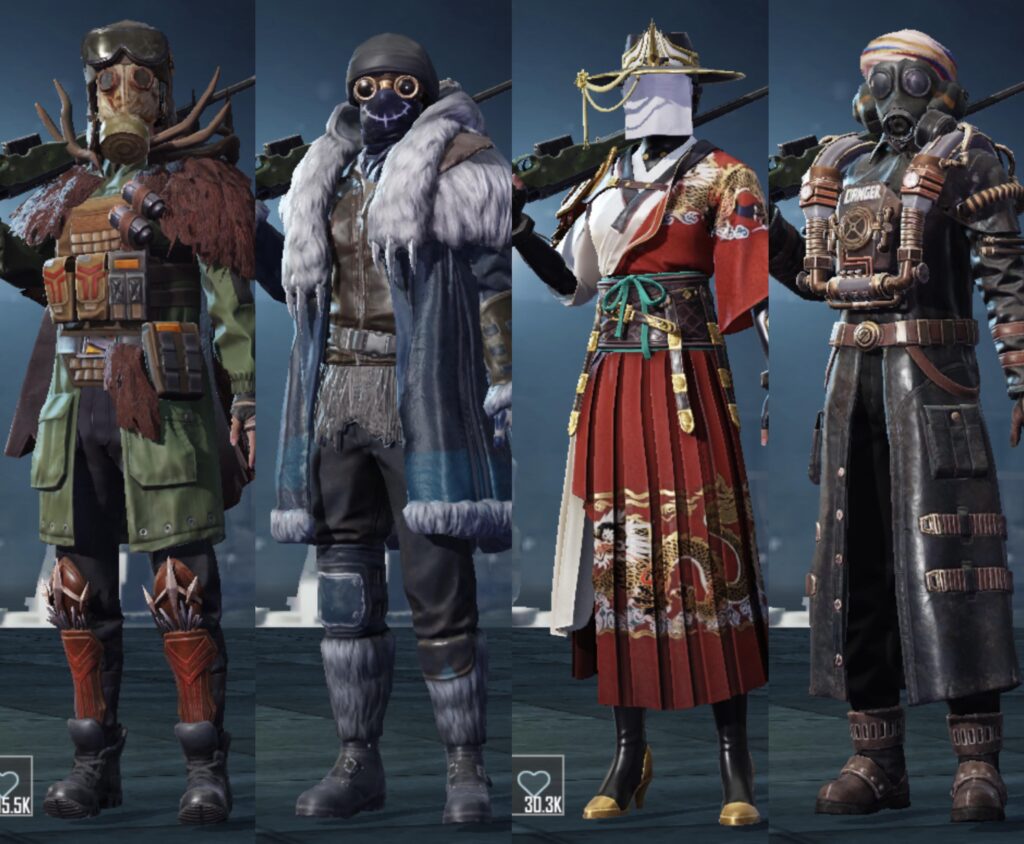 Rate these outfit concepts