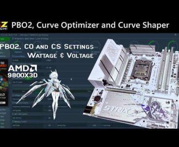9800x3d Undervolt and PBO tuning
