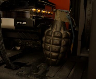 I use a Grenade for my GPU support bracket