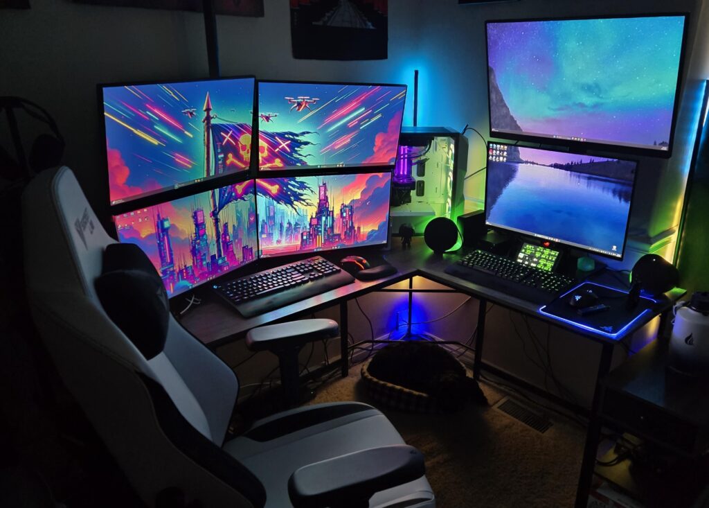 Work/Gaming Station is complete!