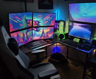 Work/Gaming Station is complete!