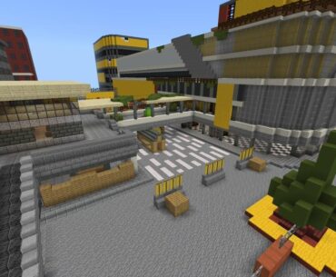 I built Reclaim in Minecraft!