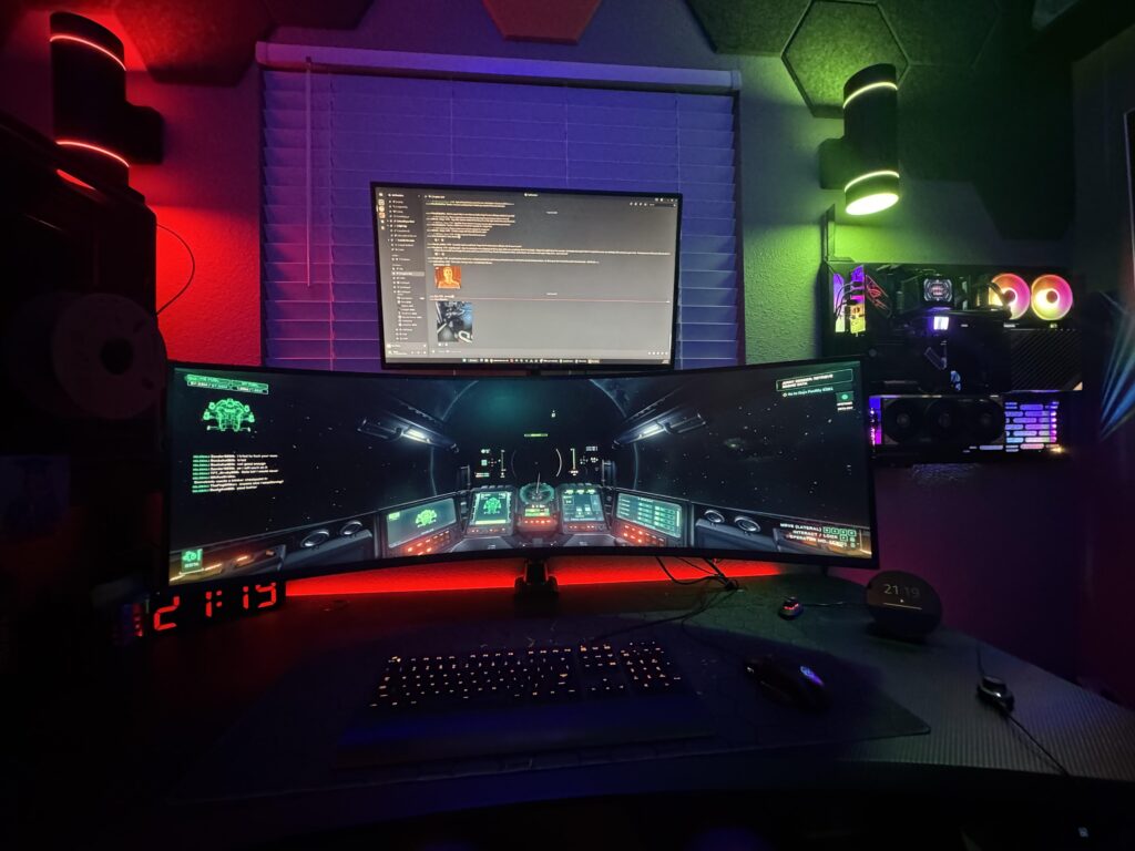 My ever evolving battle station.