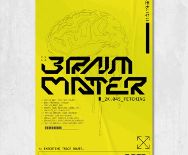 Cyberpunk themed posters
