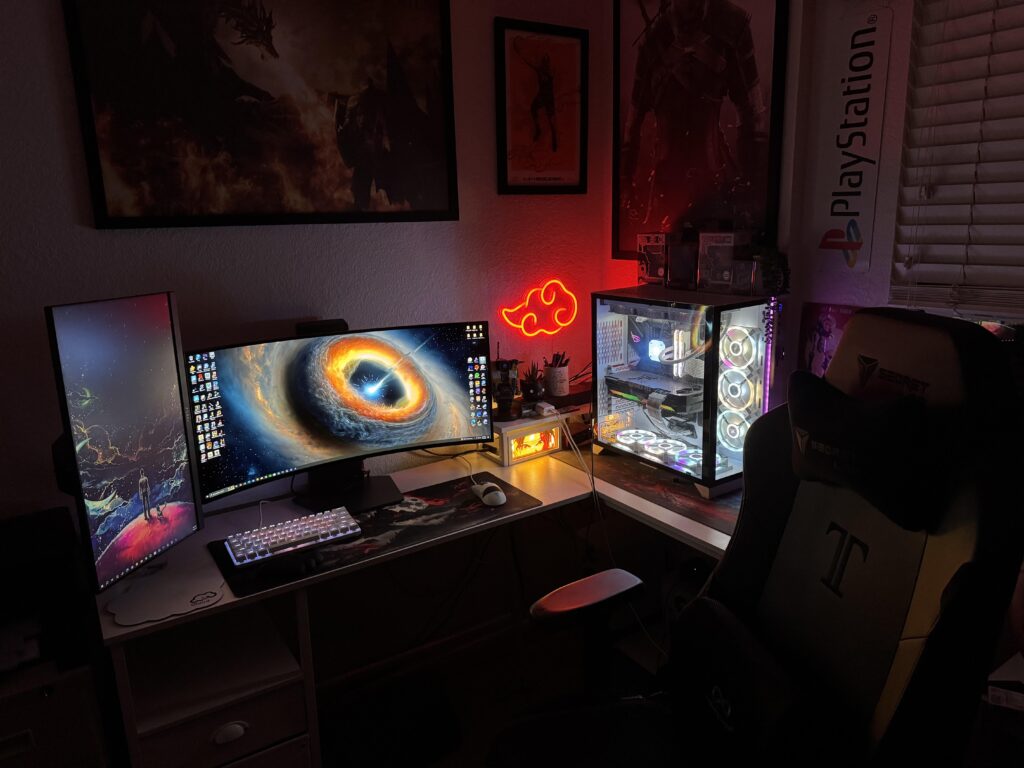 My upgraded battle station