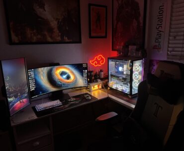 My upgraded battle station
