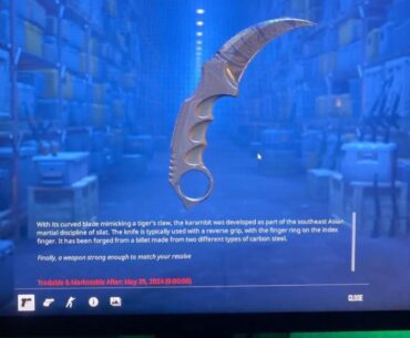 My first knife😝😝😝