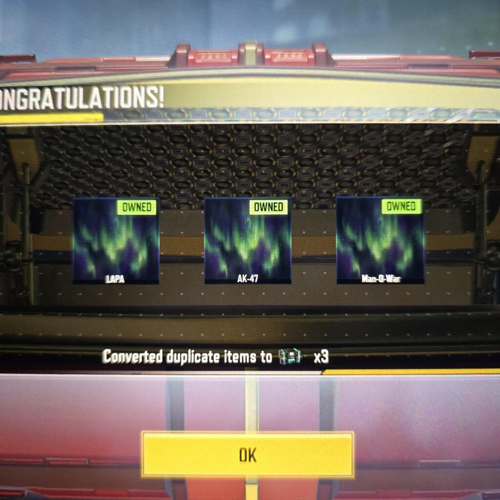 I own all the skins of this series. I'm stuck. What to do?