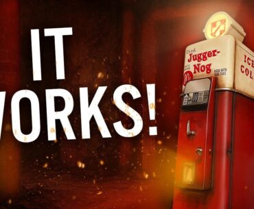 And we are live! Go check out the full video build of my real like WORKING Jugger-Nog machine now!!  The Retro-Spec Workshop