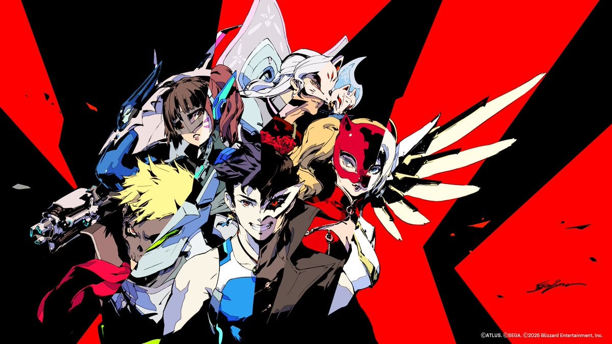 Overwatch 2 Persona 5 Character Crossover Concept Art Shared Overwatch 2 Persona 5 Character Crossover Concept Art Shared