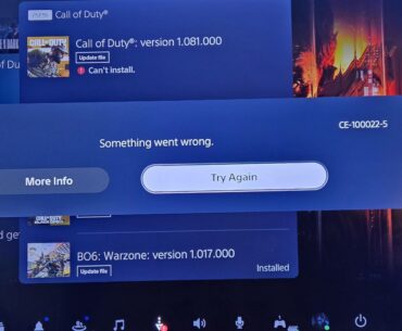 Update error