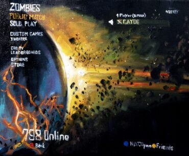 I made an oil painting of the Bo2 menu