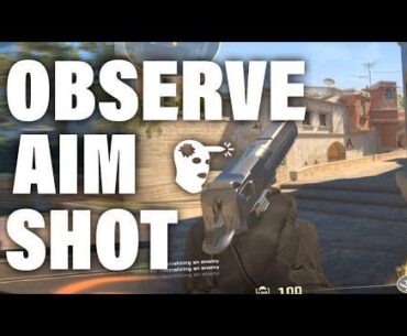 Observe Aim Shot #fragmovie #highlights