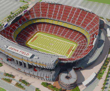 I recreated Arrowhead Stadium in Minecraft!