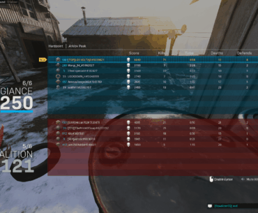 perfect example of a mix of playing the objective and killing for the team