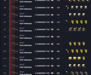 pls enlighten me how 16 of these bad boys exist with the exact same float 14 digits deep :O