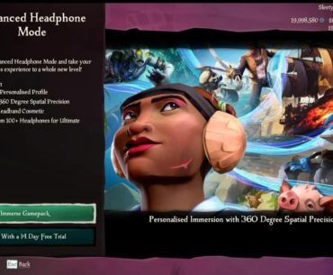 Sea of Thieves is now charging for audio settings