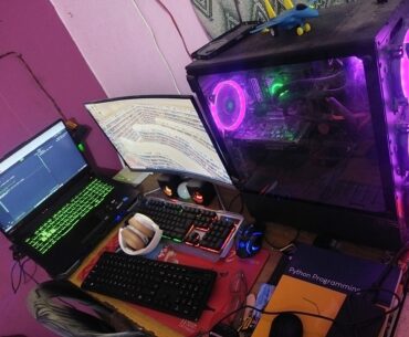 My Shitty setup , i could be nice but I'm too lazy for that:)