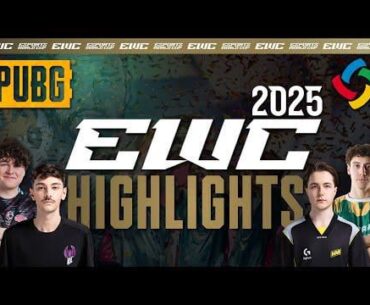 Best moments of the PUBG Esports World Cup 2025.