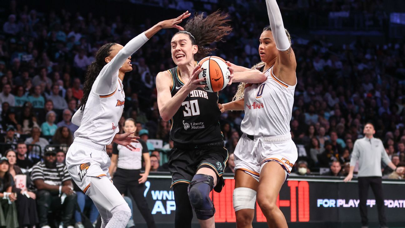 Mercury force Game 3 as Breanna Stewart, Liberty struggle Mercury force Game 3 as Breanna Stewart, Liberty struggle