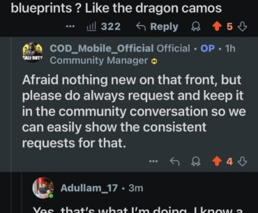 More completionist camo if the community asks for it!