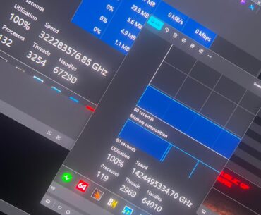 Does this confirm my 1.42Billion GHz Clocks? Task Manager and HWiNFO