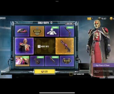 Do you think the High Priest of Chaos / PP19 Bizon – Invocation will return in COD Mobile?