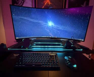 ROG G17 set up
