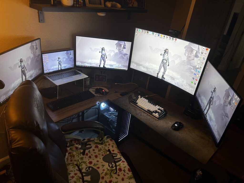 He’s BattleStationing!!