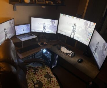 He’s BattleStationing!!