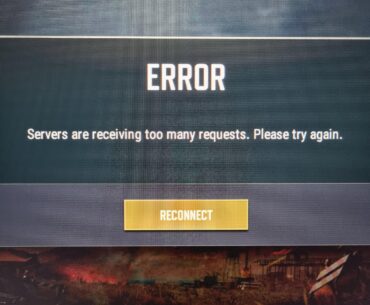 Servera error after update