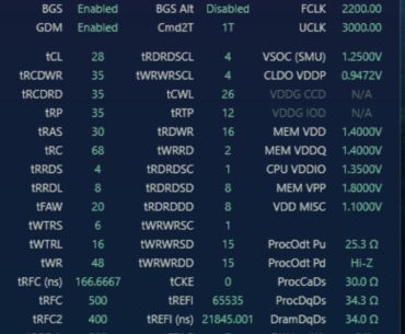 Ram oc (Sk hynix m-die) help