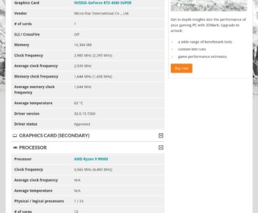 Steel Nomad DX12 Benchmark