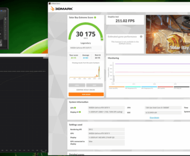 My first LEGENDARY in 3dBenchmark Solar bay Extreme