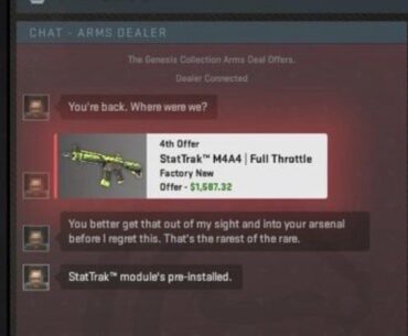 Counter-Strike is now offering $1,500 skins sold by the developers (NOT market resale)