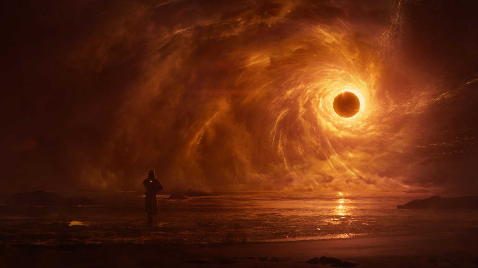 A Saros official image showing the skies of Carcosa