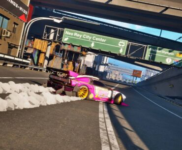 Screamer mashes up anime, arcade racers, and fighting games