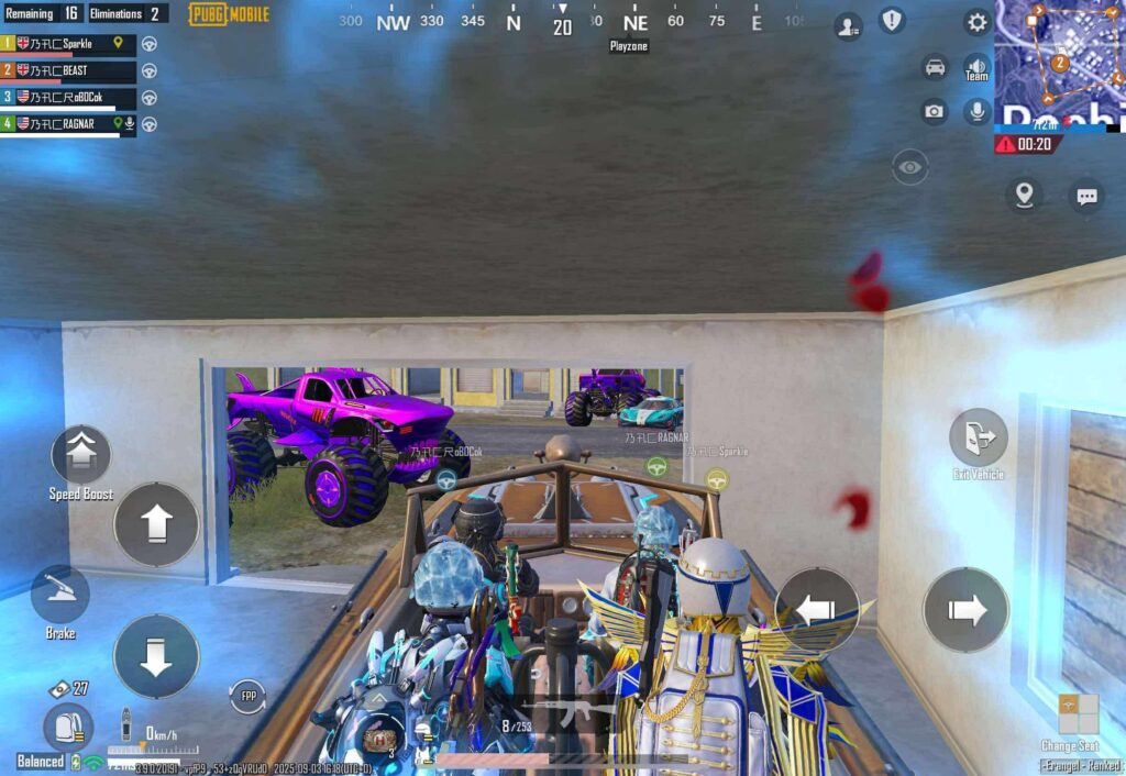 Boat in Pochinki Garage!