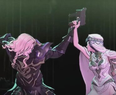 It was pointed out that the Fire Emblem: Fortune's Weave trailer shows a character rocking a straight-up pistol, and I think that's pretty cool: