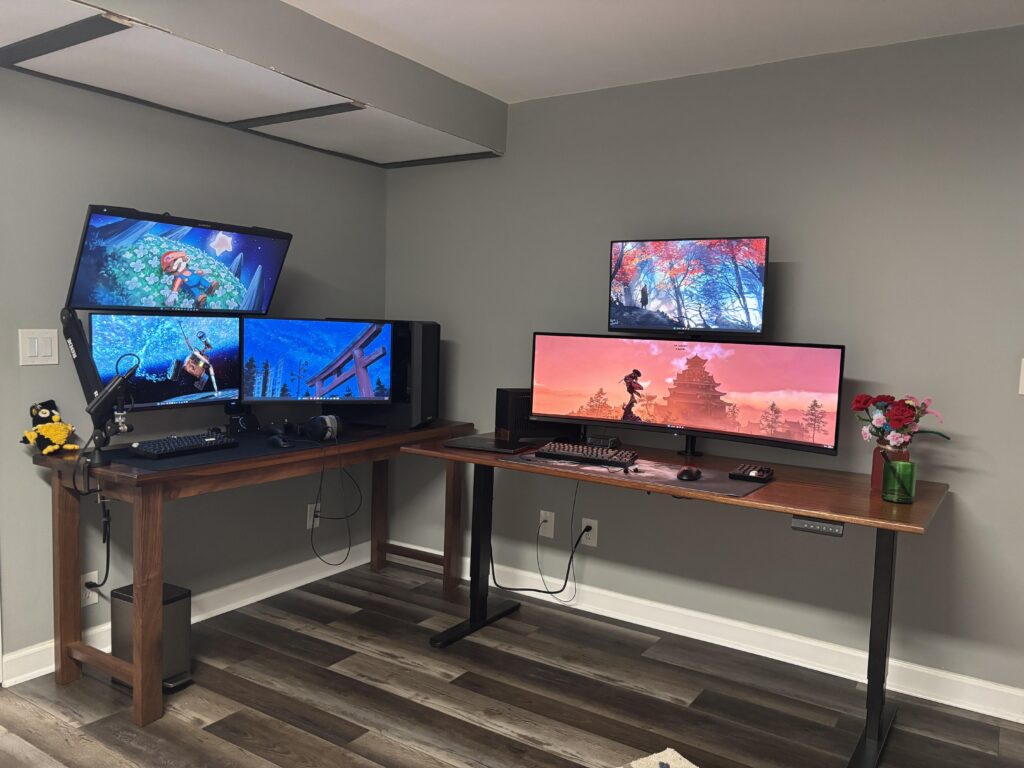 Just finished second desk