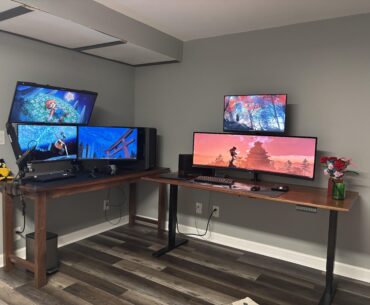 Just finished second desk