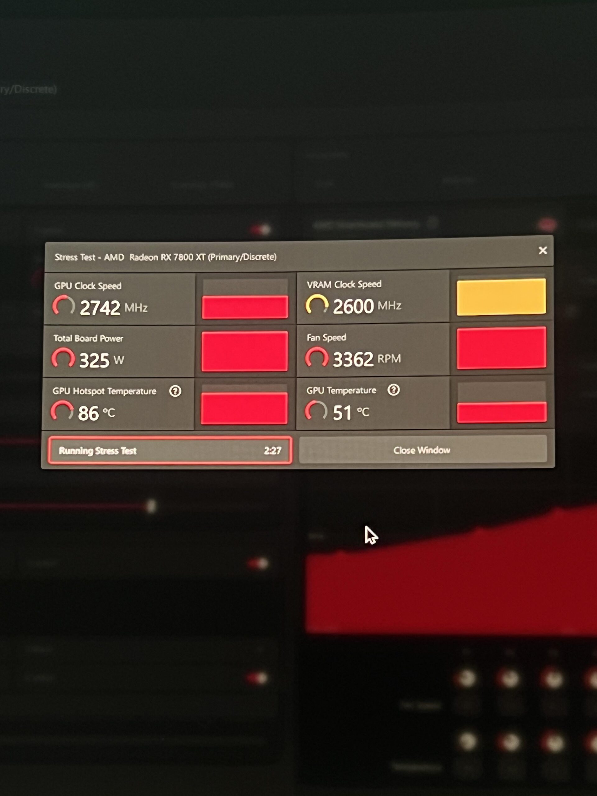7800XT overclock 7800XT overclock