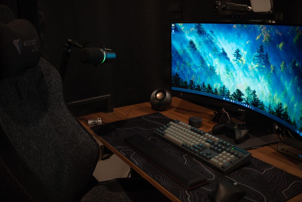 Got a new desk and moved a few things around