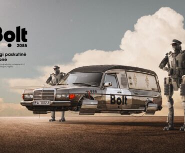 Bolt Hearse - from an ongoing series CyberVilnius