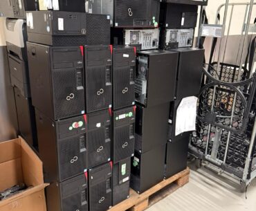 All of these PCs are getting disposed of because of the end of Windows 10