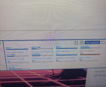 I5 14600kf over heating during memory test on XTU