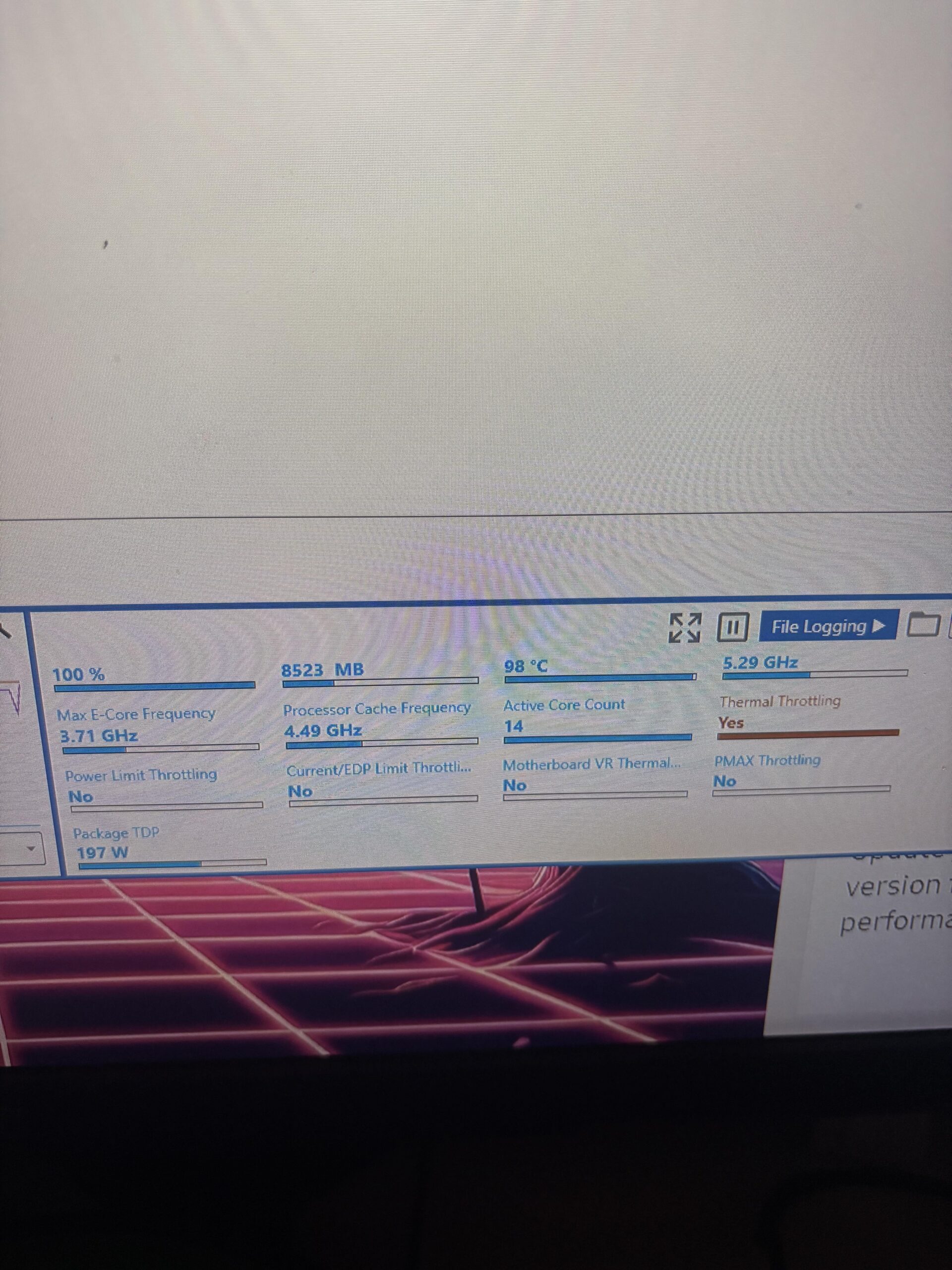 I5 14600kf over heating during memory test on XTU I5 14600kf over heating during memory test on XTU