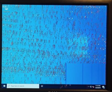A GPU death, captured with pictures