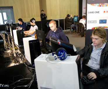 SK gaming warming up at ESWC 2011
